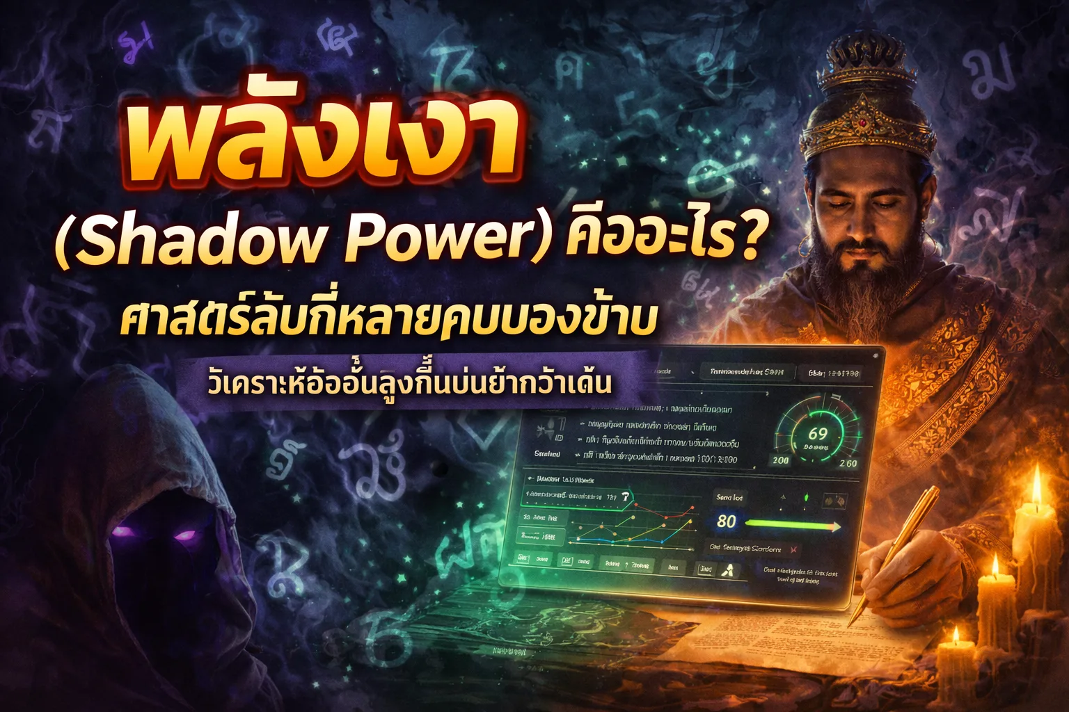 ภาพหน้าปกบทความ พลังเงา (Shadow Power) คืออะไร? ศาสตร์ลับที่หลายคนมองข้าม วิเคราะห์ชื่อชั้นสูงที่แม่นยำกว่าเดิม